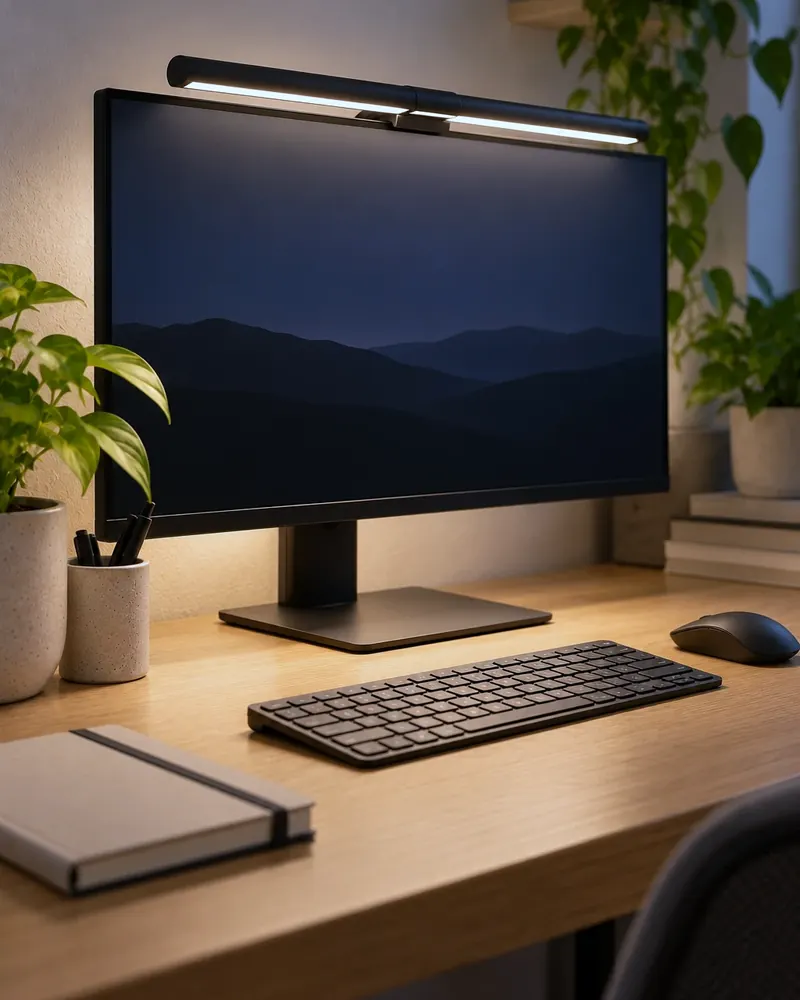 Illustration: Monitor light bar